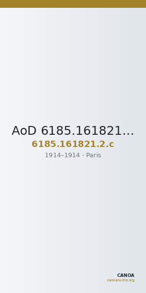 AoD 6185.161821.2.c — CANOA