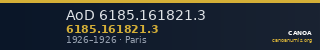 AoD 6185.161821.3 — CANOA