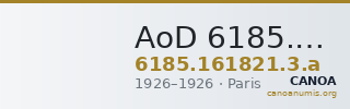 AoD 6185.161821.3.a — CANOA
