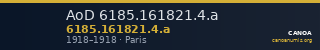 AoD 6185.161821.4.a — CANOA