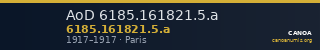 AoD 6185.161821.5.a — CANOA