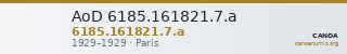 AoD 6185.161821.7.a — CANOA