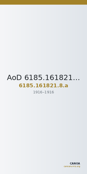 AoD 6185.161821.8.a — CANOA