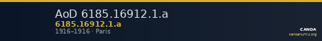 AoD 6185.16912.1.a — CANOA