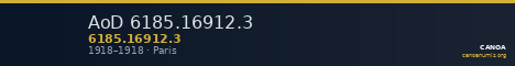 AoD 6185.16912.3 — CANOA