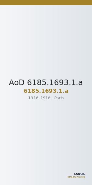 AoD 6185.1693.1.a — CANOA