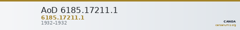 AoD 6185.17211.1 — CANOA