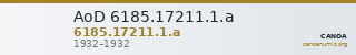 AoD 6185.17211.1.a — CANOA