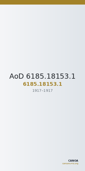AoD 6185.18153.1 — CANOA