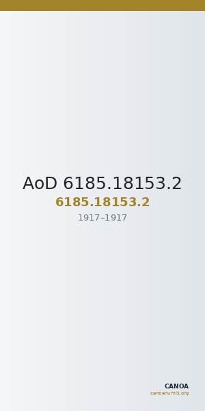 AoD 6185.18153.2 — CANOA