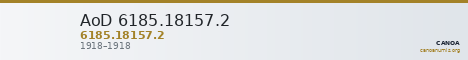 AoD 6185.18157.2 — CANOA