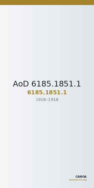AoD 6185.1851.1 — CANOA