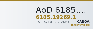 AoD 6185.19269.1 — CANOA
