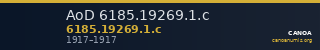 AoD 6185.19269.1.c — CANOA