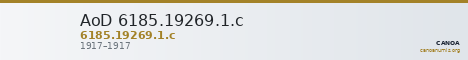 AoD 6185.19269.1.c — CANOA