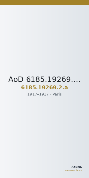 AoD 6185.19269.2.a — CANOA