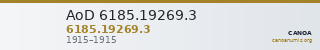 AoD 6185.19269.3 — CANOA
