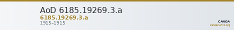 AoD 6185.19269.3.a — CANOA