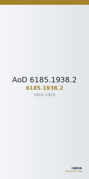 AoD 6185.1938.2 — CANOA