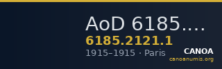 AoD 6185.2121.1 — CANOA