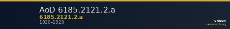 AoD 6185.2121.2.a — CANOA