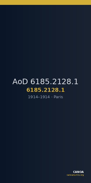 AoD 6185.2128.1 — CANOA