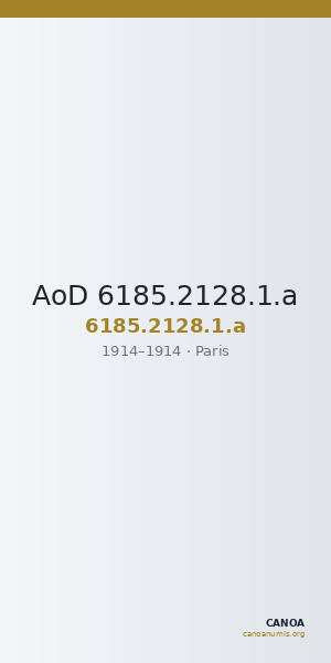 AoD 6185.2128.1.a — CANOA
