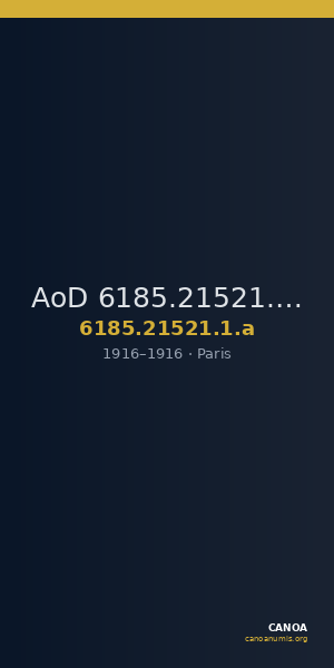 AoD 6185.21521.1.a — CANOA