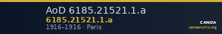 AoD 6185.21521.1.a — CANOA