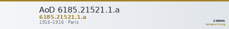 AoD 6185.21521.1.a — CANOA