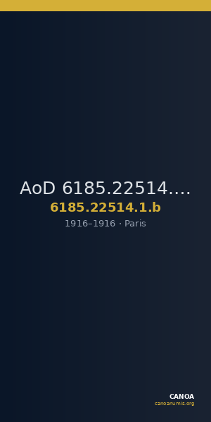 AoD 6185.22514.1.b — CANOA