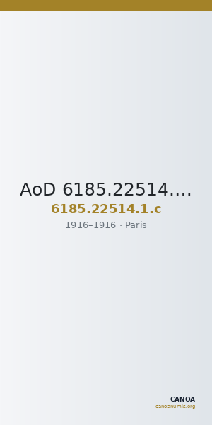 AoD 6185.22514.1.c — CANOA
