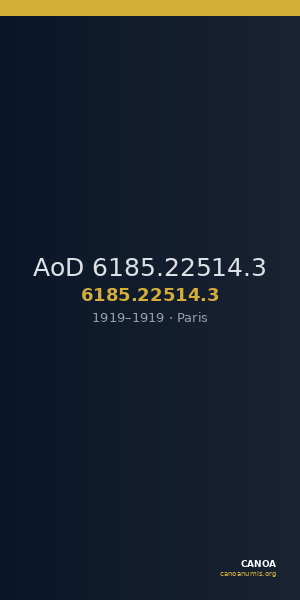 AoD 6185.22514.3 — CANOA
