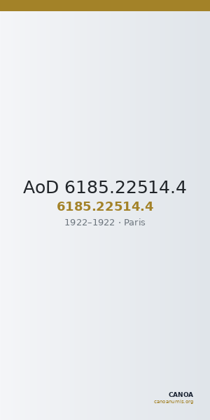 AoD 6185.22514.4 — CANOA