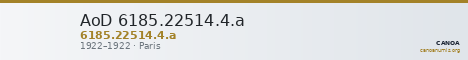 AoD 6185.22514.4.a — CANOA