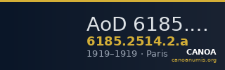 AoD 6185.2514.2.a — CANOA