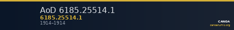 AoD 6185.25514.1 — CANOA