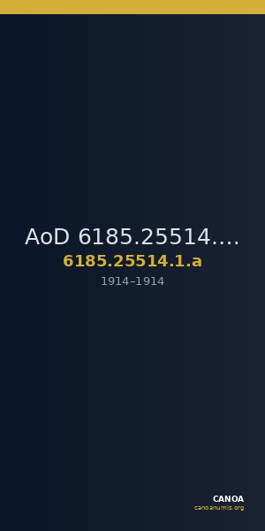 AoD 6185.25514.1.a — CANOA