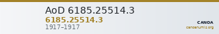 AoD 6185.25514.3 — CANOA