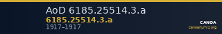 AoD 6185.25514.3.a — CANOA