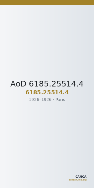 AoD 6185.25514.4 — CANOA