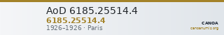 AoD 6185.25514.4 — CANOA