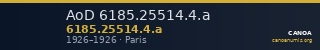AoD 6185.25514.4.a — CANOA