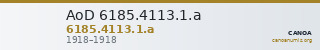 AoD 6185.4113.1.a — CANOA