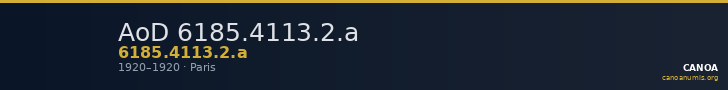 AoD 6185.4113.2.a — CANOA