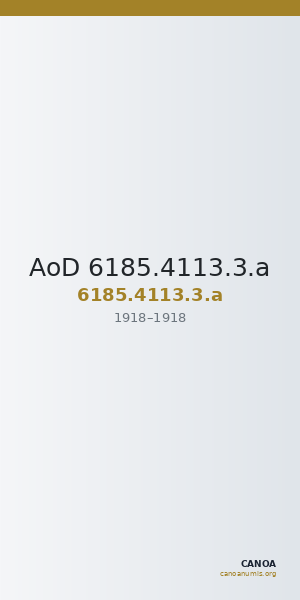AoD 6185.4113.3.a — CANOA