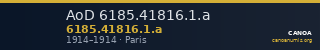 AoD 6185.41816.1.a — CANOA