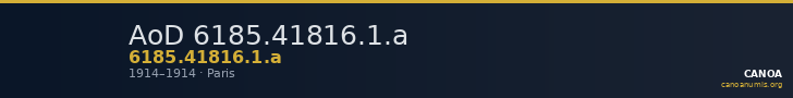 AoD 6185.41816.1.a — CANOA