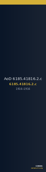 AoD 6185.41816.2.c — CANOA