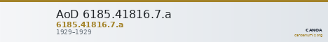 AoD 6185.41816.7.a — CANOA